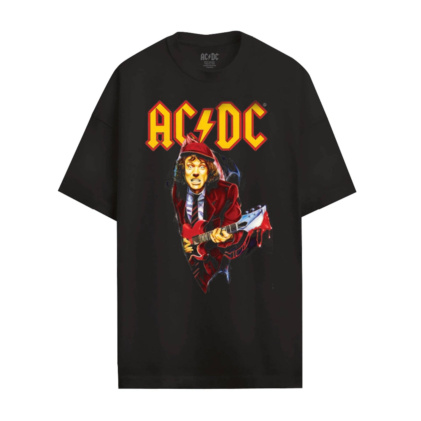 AC/DC T-shirt - BLOODY ANGUS: Black / L