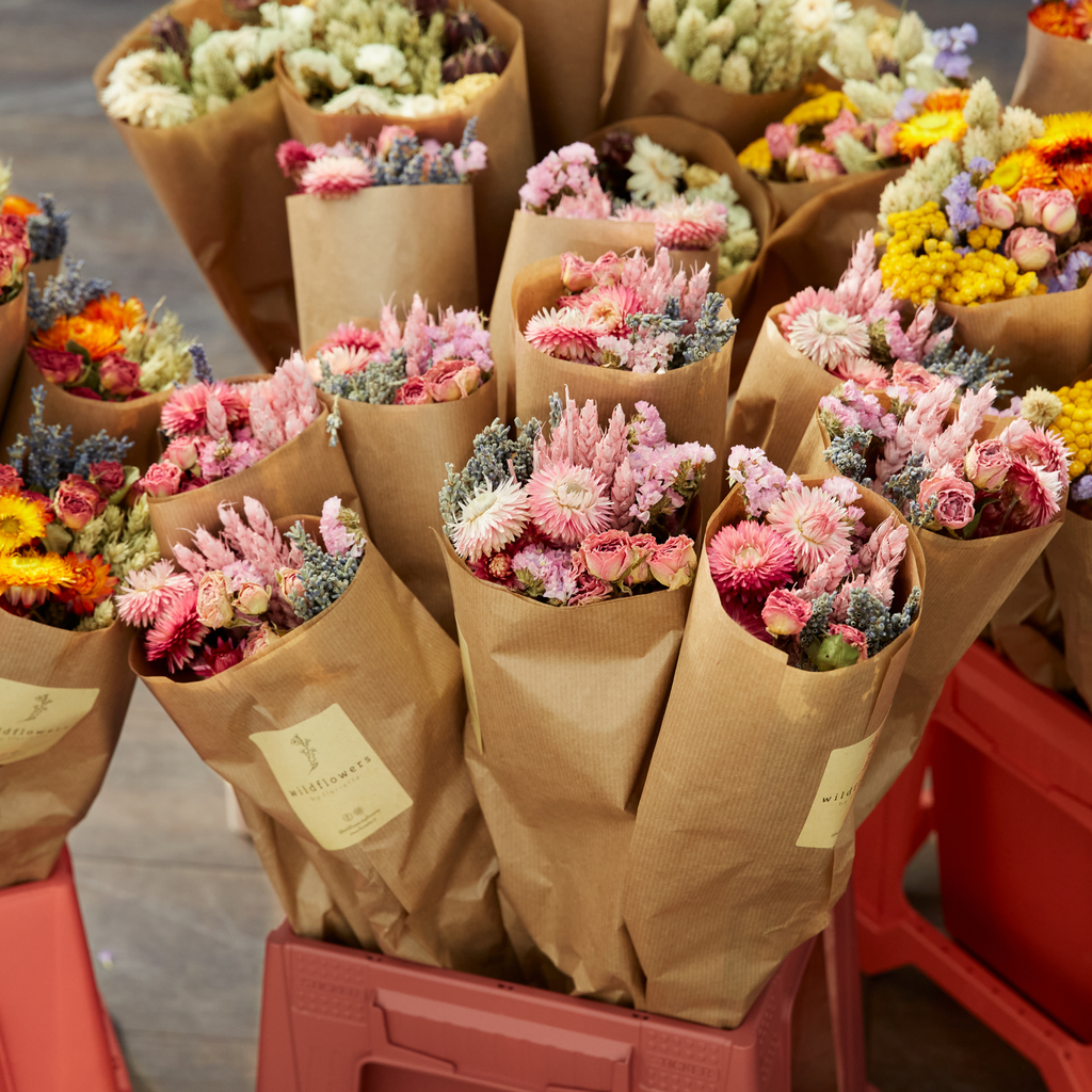 Dried Flowers - Market More - Pink