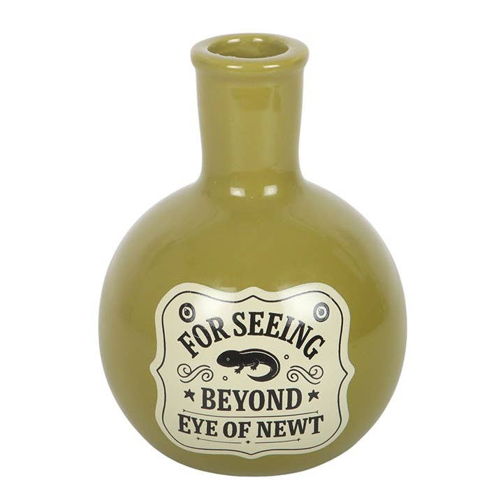 Eye of Newt Potion Bottle Halloween Vase and Candle Holder