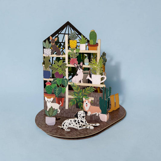 LTC004 — Botanical Pets Pop-Up Card