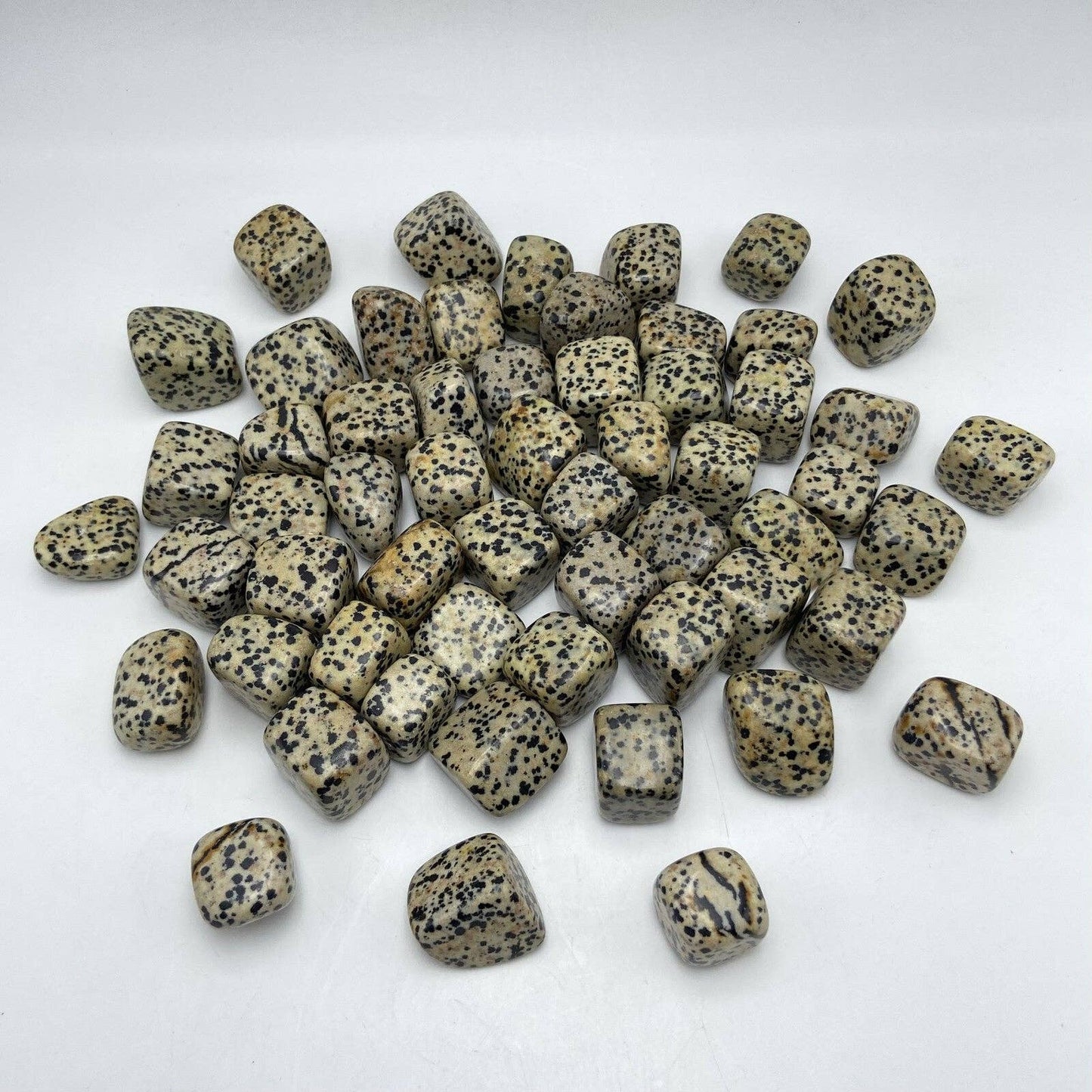 Tumbled Stones - Dalmatian Jasper (200 g)