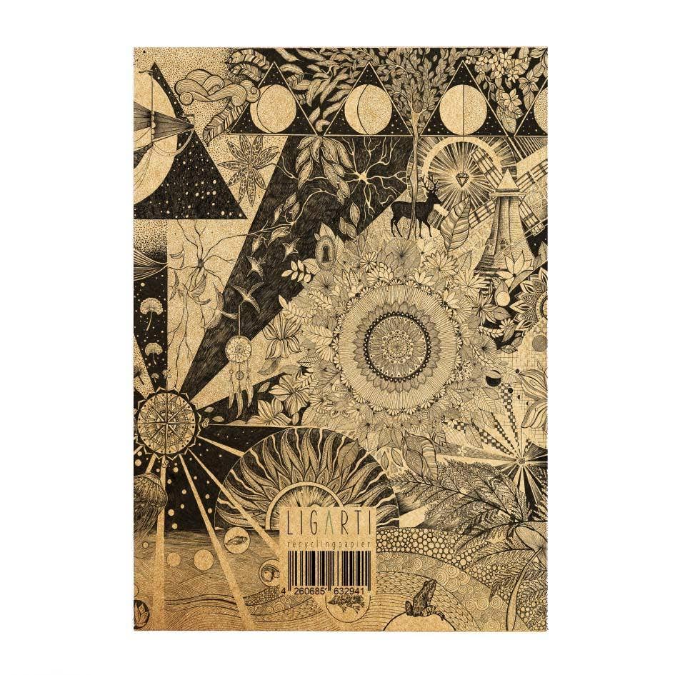 Notebook [recycled paper] - cosmos: DIN A6