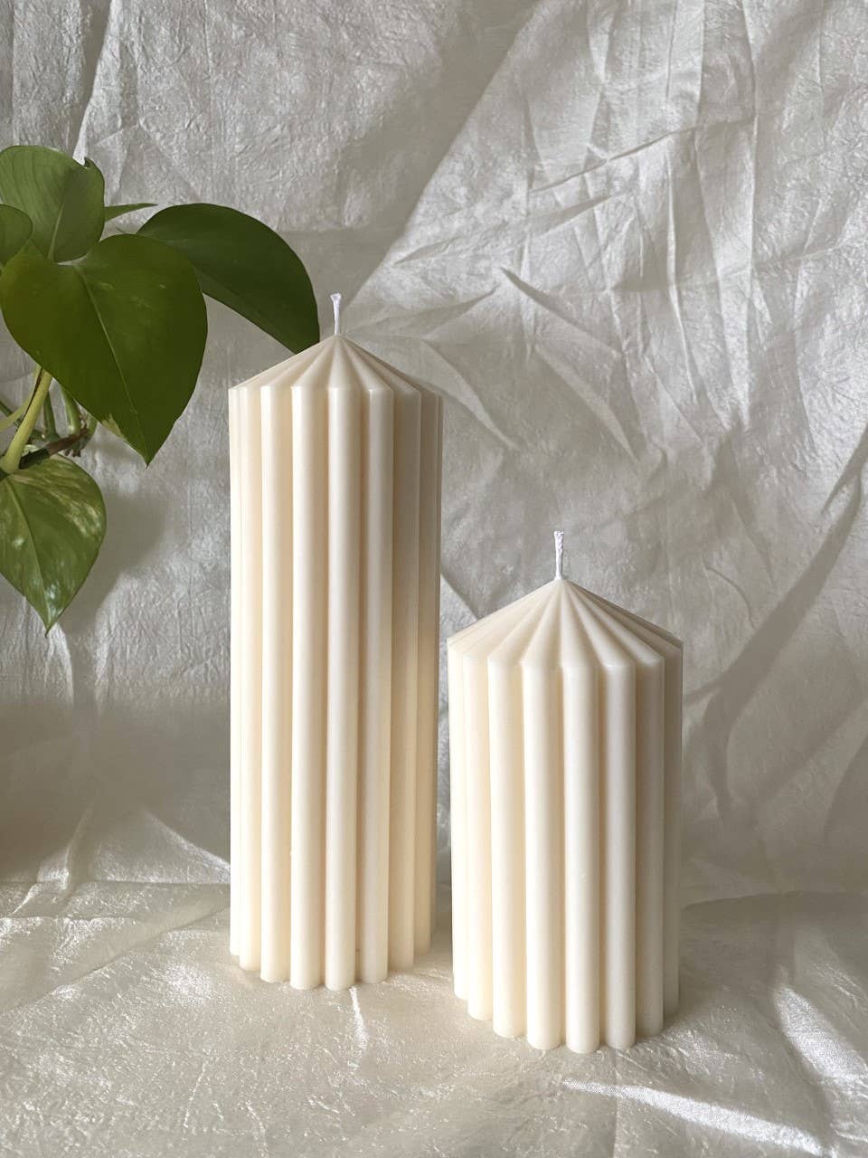 Candle - Twins set: Cream