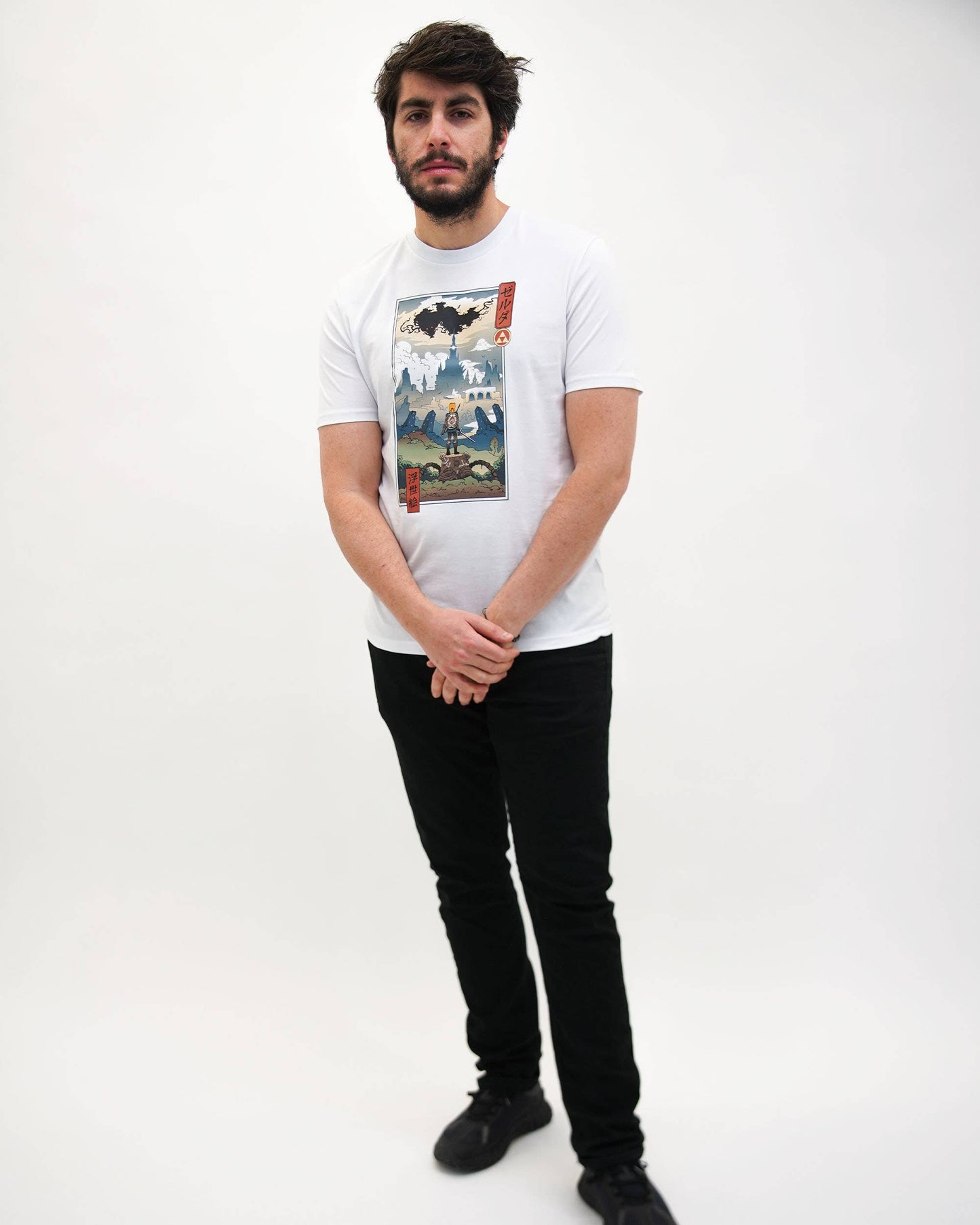 The Legend Ukiyo-e Tee - Zelda Manga Epic Tee: White / XL