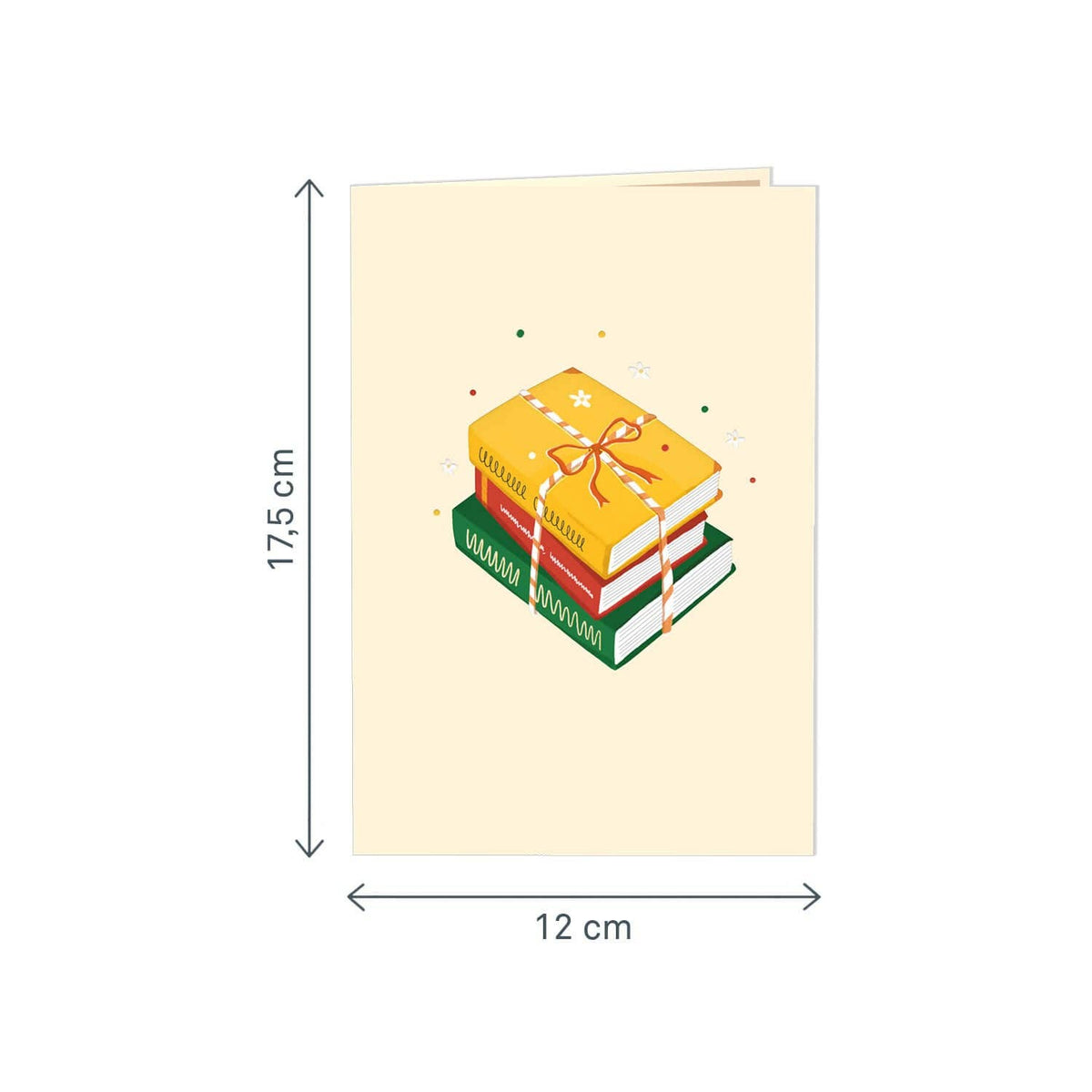 Book voucher pop-up card