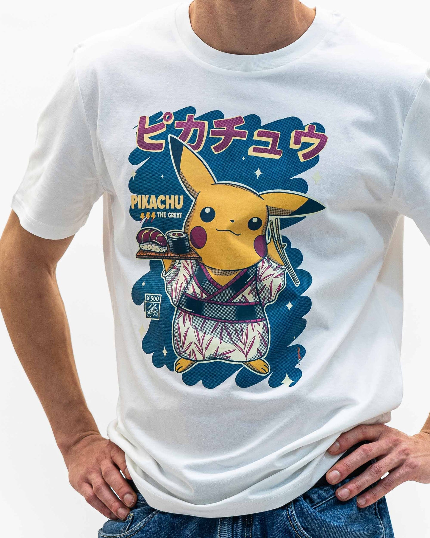 Pikachu Sushi Tee - Pokemon Sushi Graphic Tee