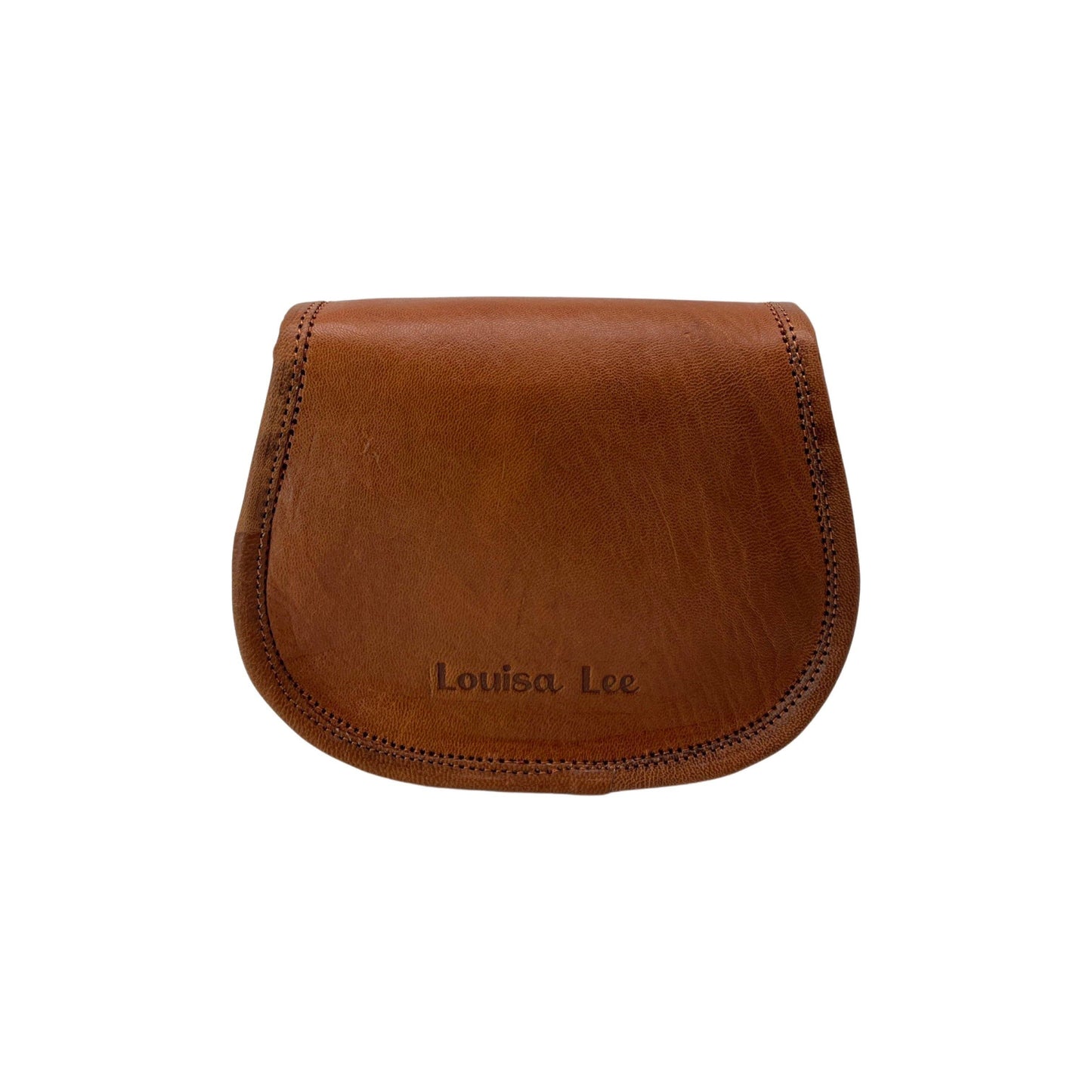 SOLANGE LEATHER SHOULDER BAG