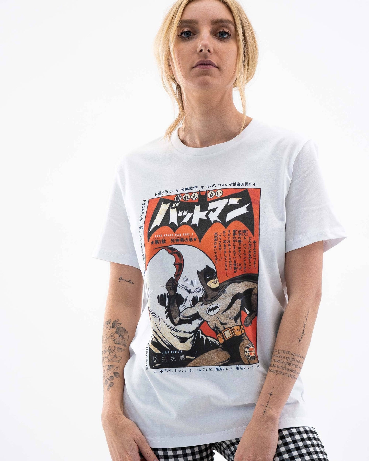 Bat Manga Tee - Vintage Manga T-Shirt: L