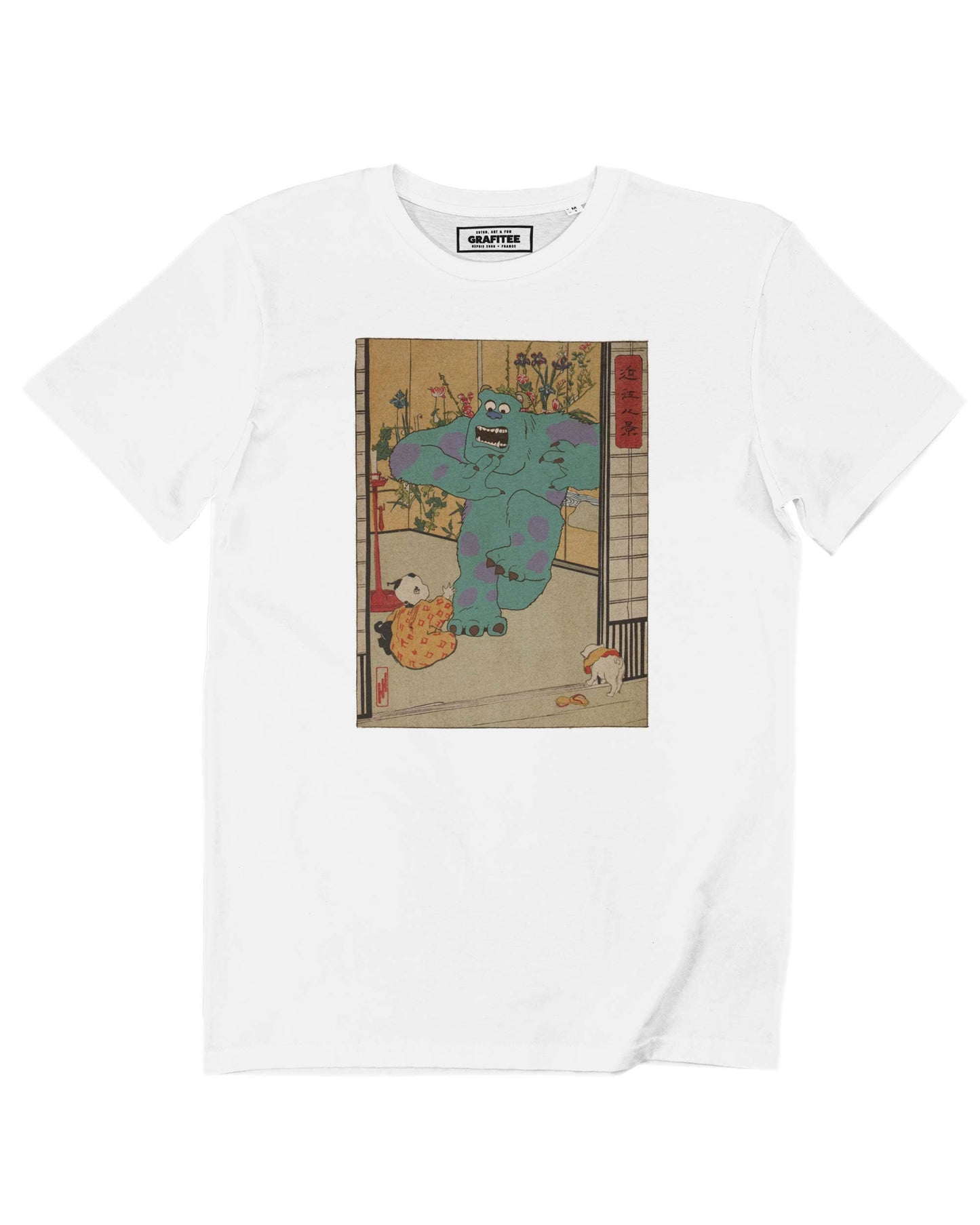 Scary Baby T-Shirt - Cartoon Print T-Shirt