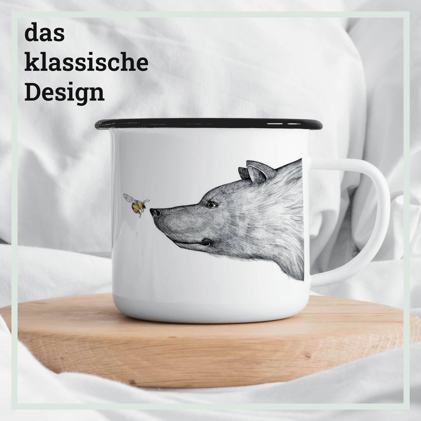 Enamel mug - The Encounter: 300 ml