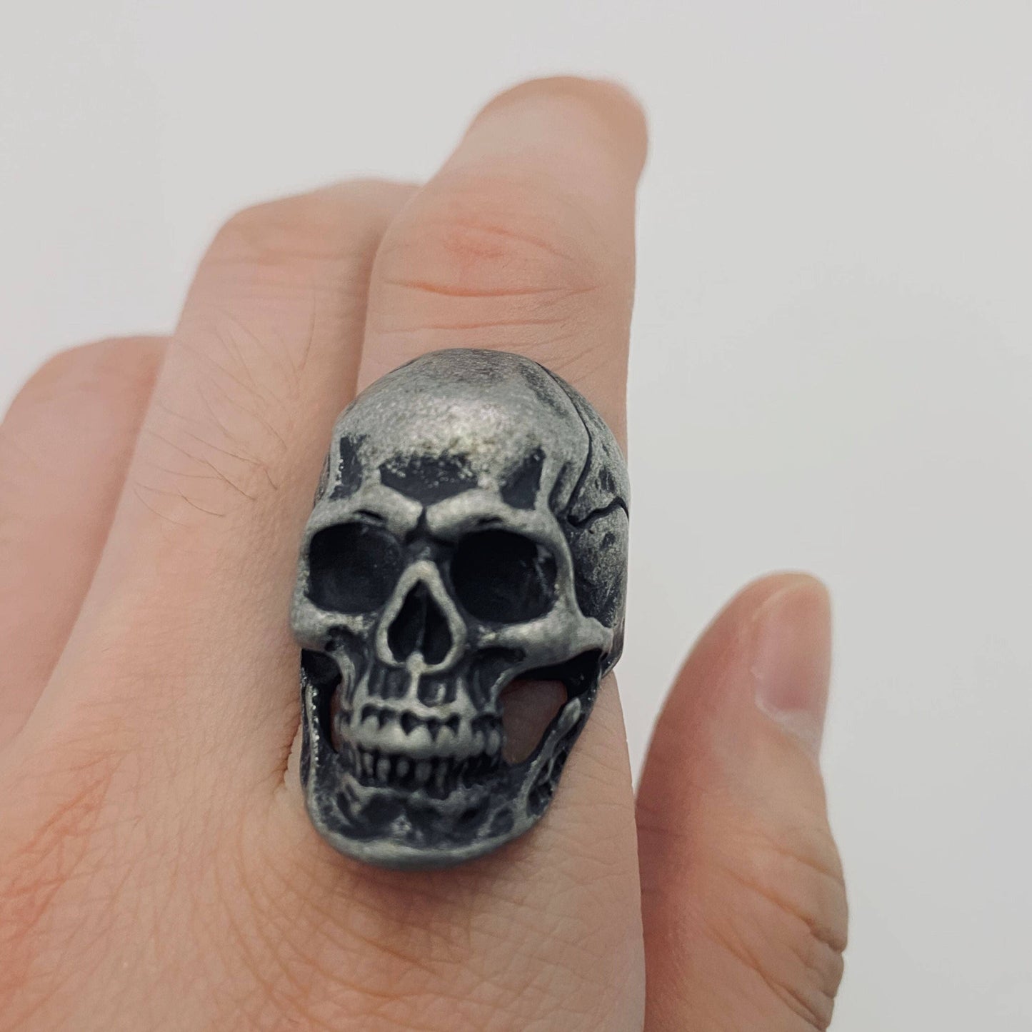 MJ/MR/GT - High Quality Men's Stainless Steel Skull Rings