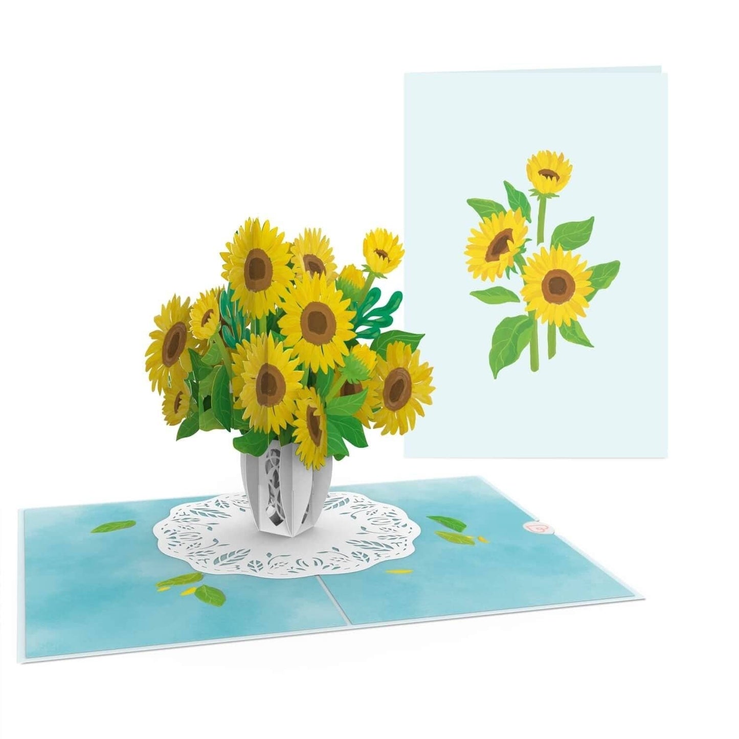 Sunflower pop-up card