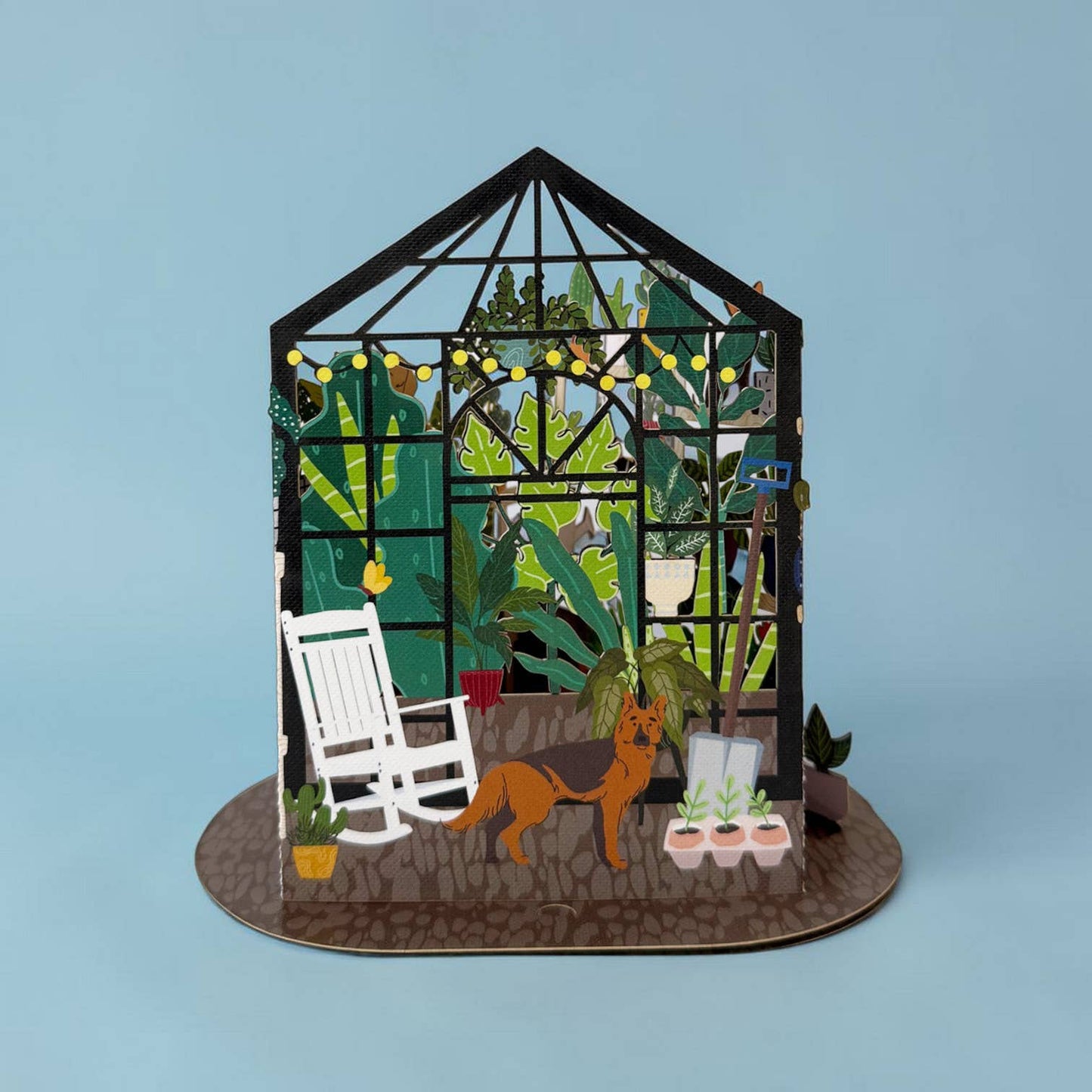 LTC004 — Botanical Pets Pop-Up Card