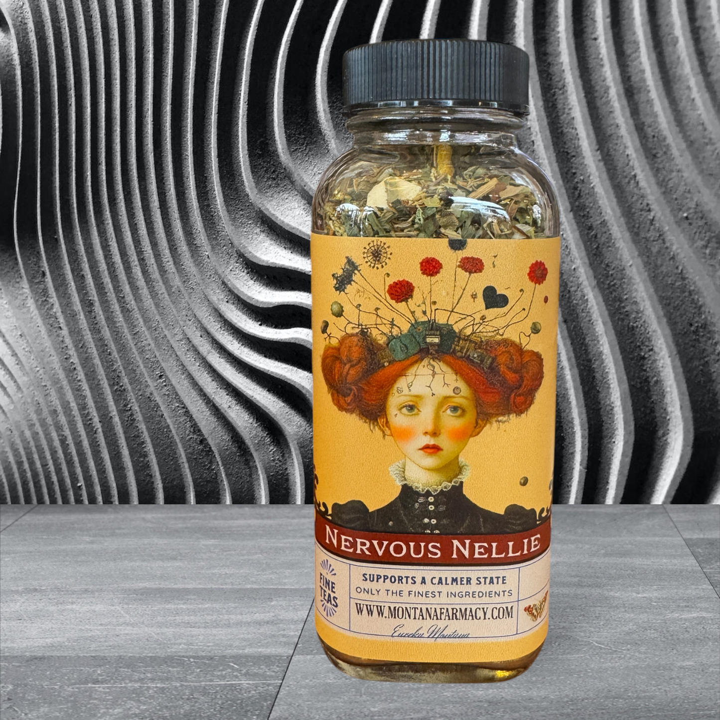 Lil Miss Nervöse Nellie, Beruhige Deine Nerven Sorgenwurm-Tee