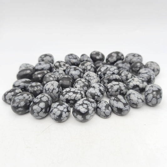 Tumbled Stones - Snowflake Obsidian (200 g)