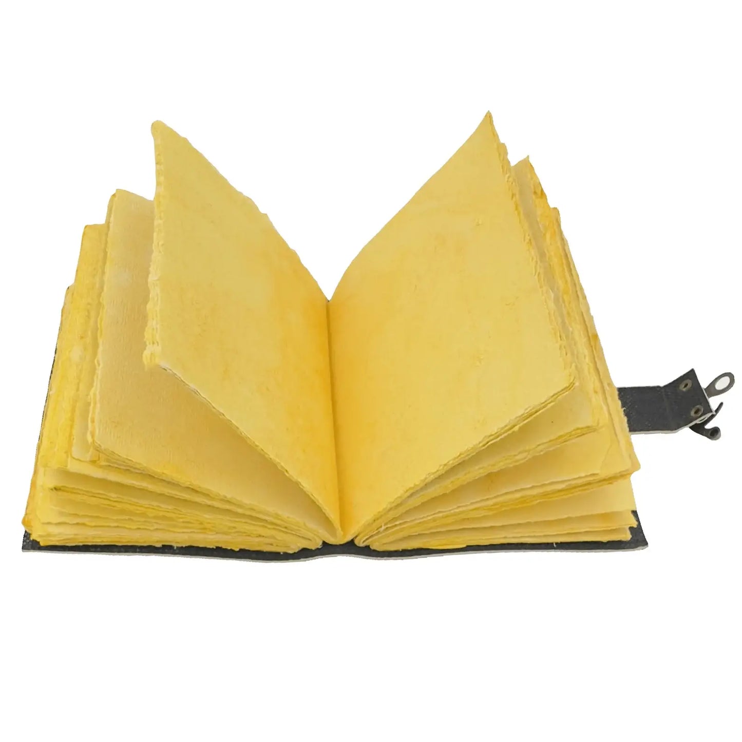 Grimoire Vintage Sun Moon Leather Travel Journal Handmade