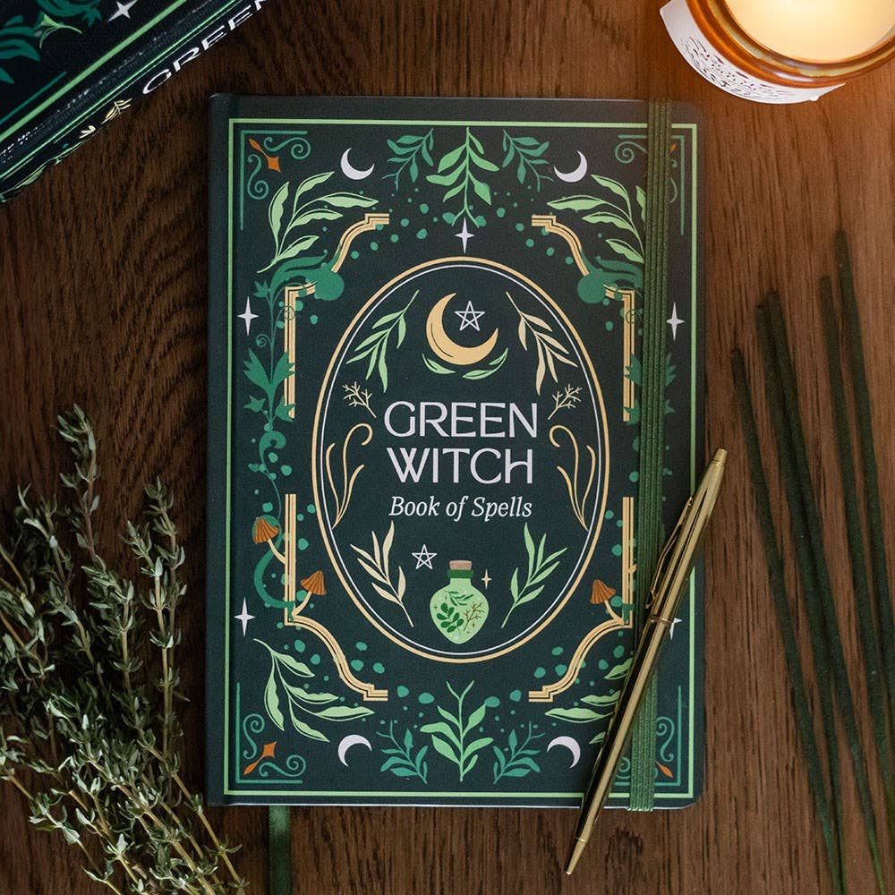 Green Witch A5 Notebook