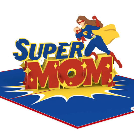 Super Mom Pop-Up Card