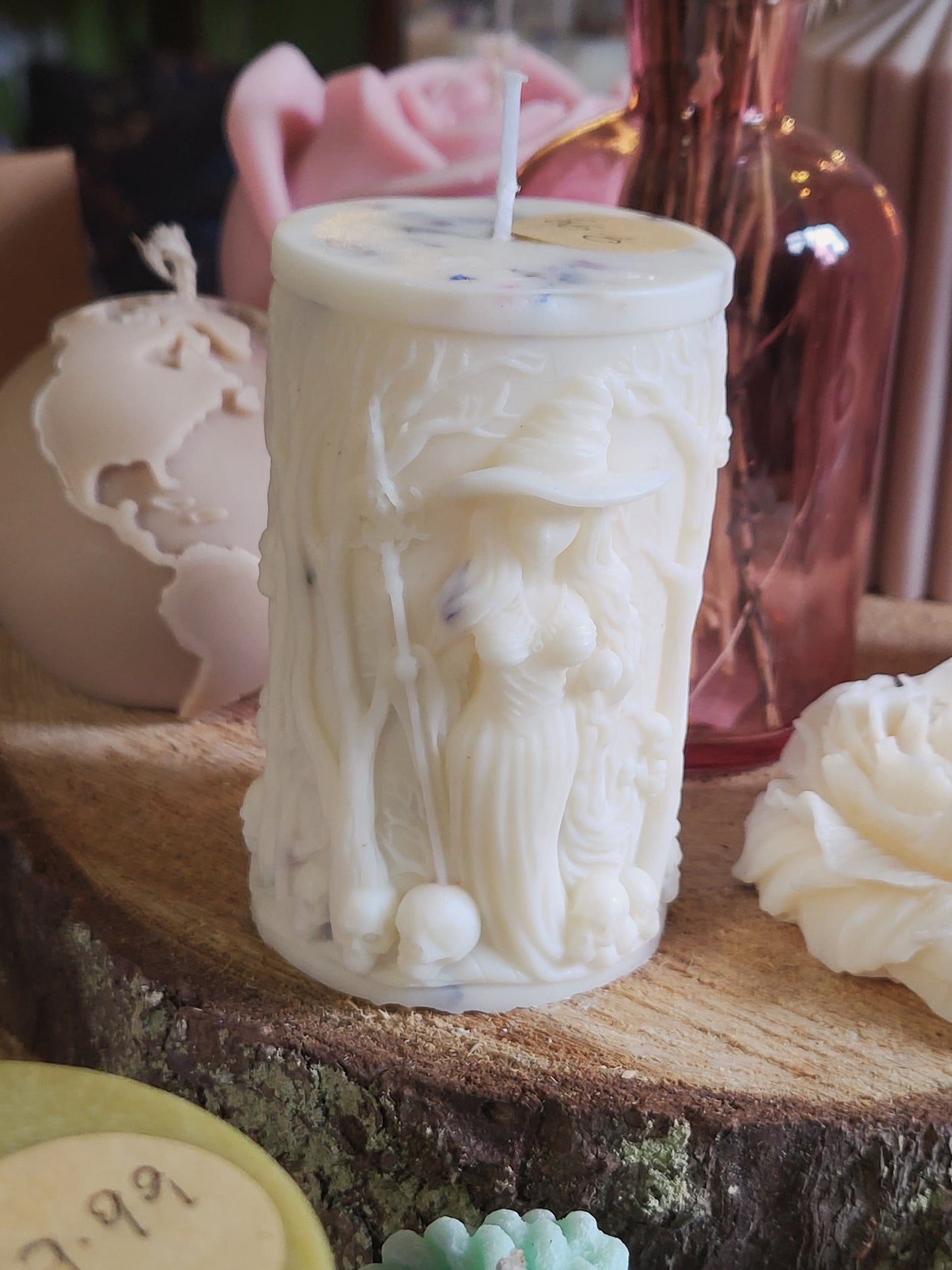 Homemade Witch Candle